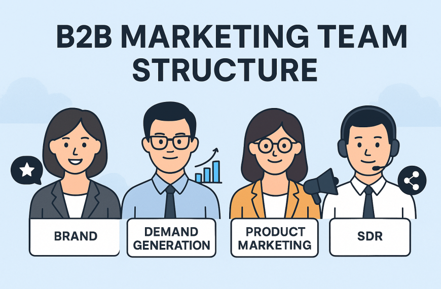 B2B Marketing Team Structure